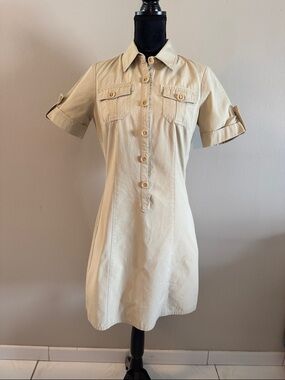 Tex by Max Azria khaki dress